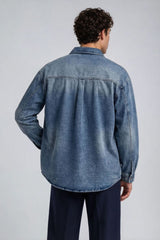 F21 Men Denim Shirt | Forever 21 Men