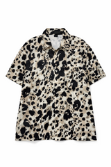 Leopard Print Button-Front Shirt | Forever 21 Men