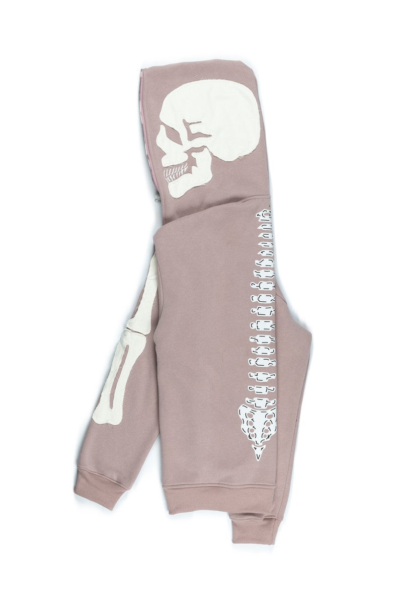 Skeleton Graphic Zip-Up Hoodie | Forever 21 Men