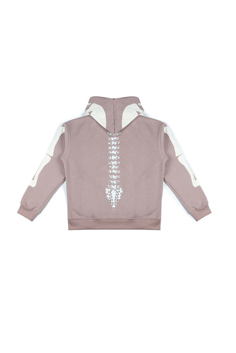 Skeleton Graphic Zip-Up Hoodie | Forever 21 Men