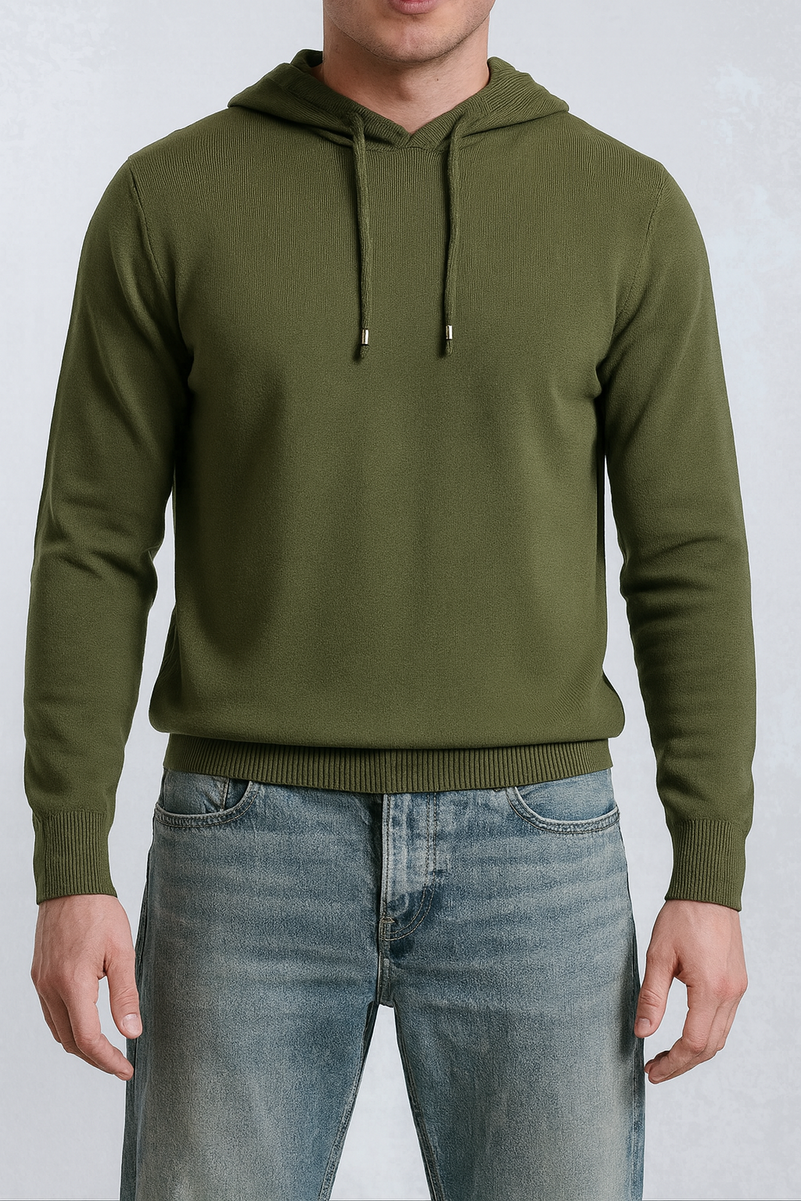 Knit Hoodie Sweater | Forever 21 Men
