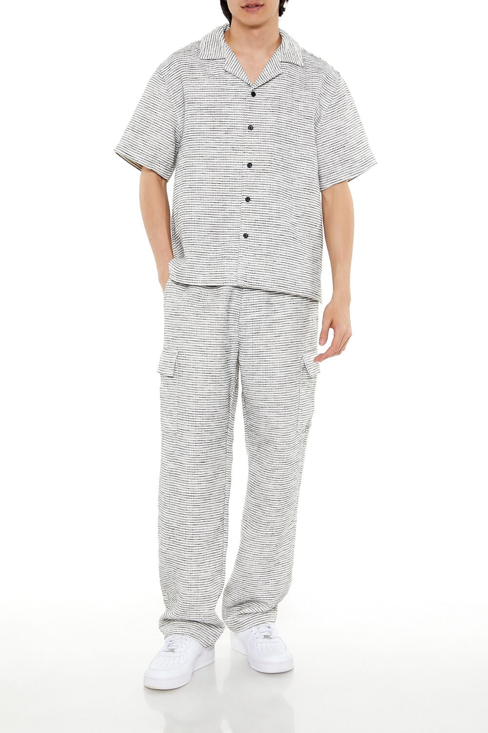 Cropped Striped Shirt | Forever 21 Men