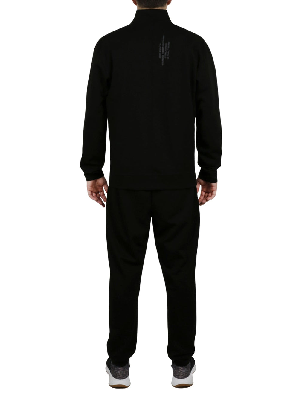 Big & Tall Fully Open Zipper Tracksuit in Black | Forever 21 Men