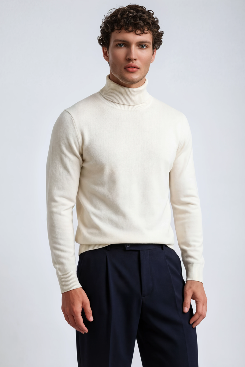 Long-Sleeve Turtleneck Sweater | Forever 21 Men