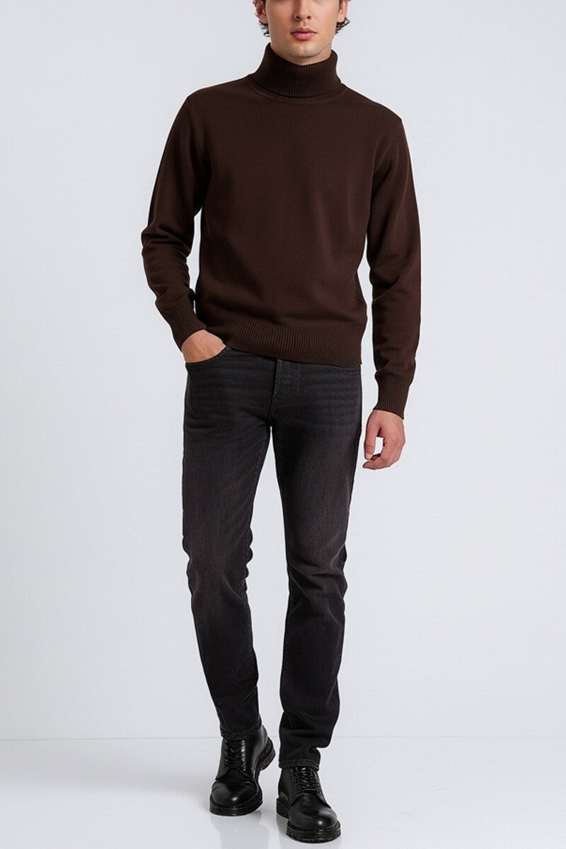 Long-Sleeve Turtleneck Sweater | Forever 21 Men