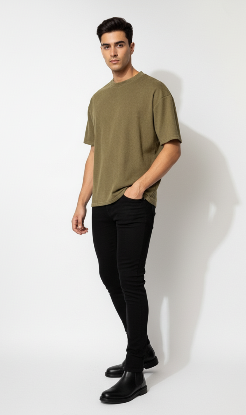 Mineral Wash Crew Tee | Forever 21 Men