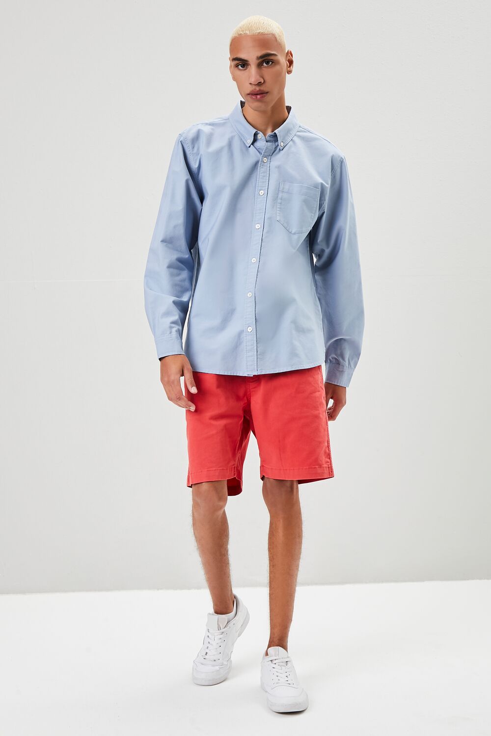 Pocket Button-Front Shirt | Forever 21 Men