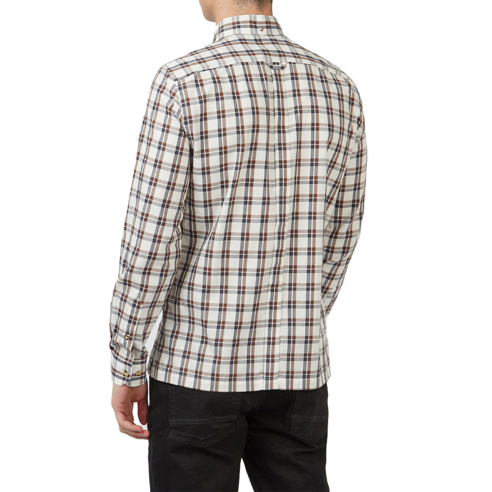 Long Sleeve Grid Check Buttondown Shirt | Forever 21 Men