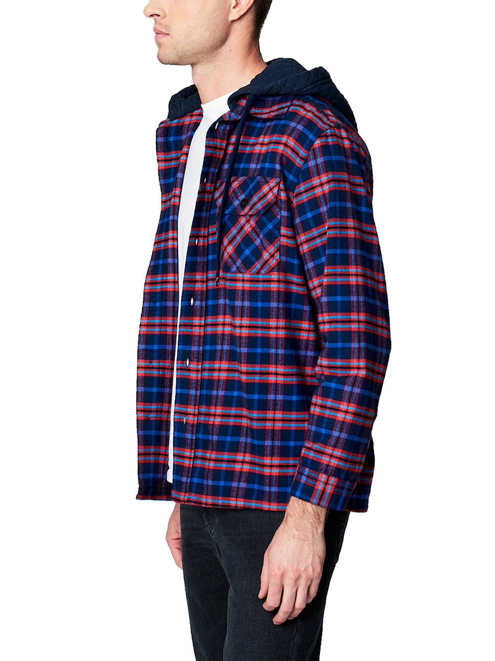 Flannel Shirt with Hood | Forever 21 Men