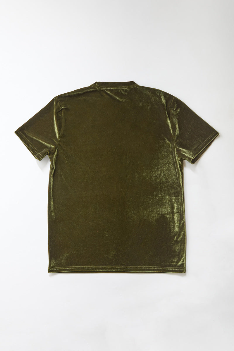 Velvet Crew Neck Tee | Forever 21 Men