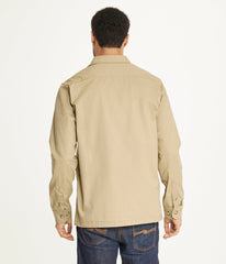 Men's Long Sleeve Shirt Jacket Stretch Twill | Forever 21 Men