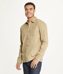 Men's Long Sleeve Shirt Jacket Stretch Twill | Forever 21 Men