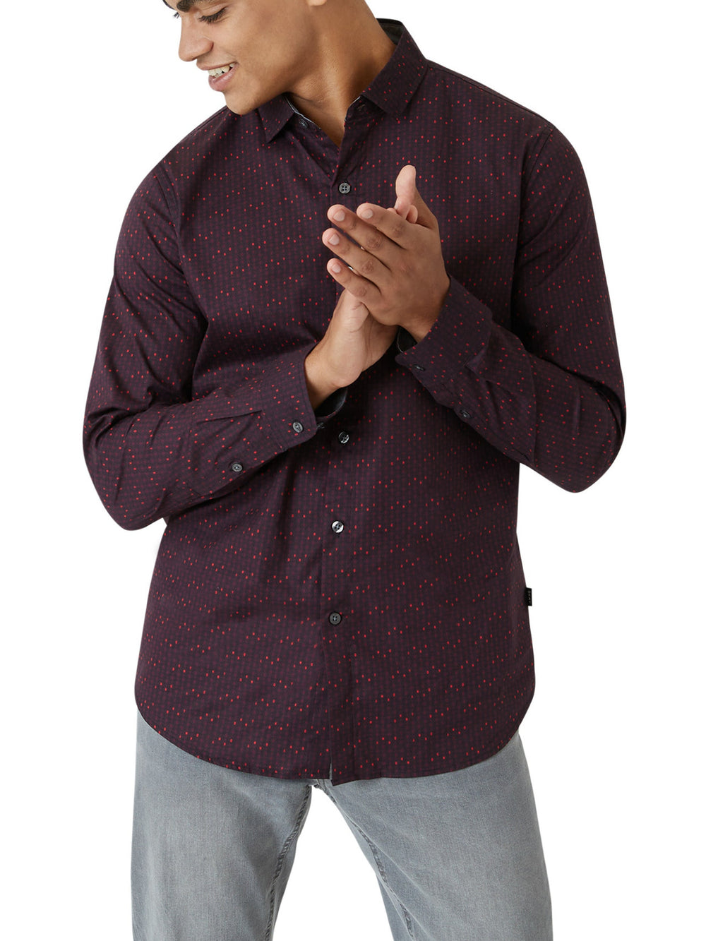 Garnet Woven Shirt | Forever 21 Men