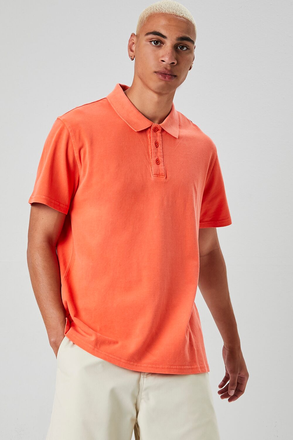 Vented-Hem Polo Shirt | Forever 21 Men