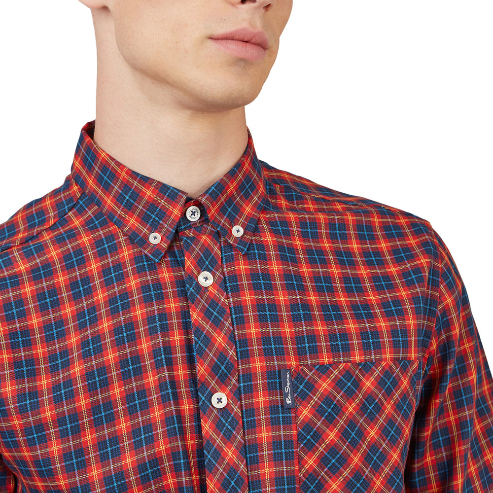 House Tartan Buttondown Shirt with Long Sleeves | Forever 21 Men