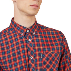 House Tartan Buttondown Shirt with Long Sleeves | Forever 21 Men