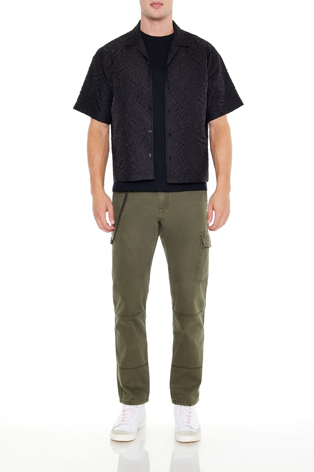 Oversized Textured Shirt | Forever 21 Men