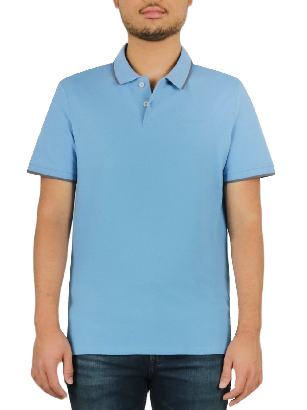 Short Sleeves Stretch Pique Polo | Forever 21 Men