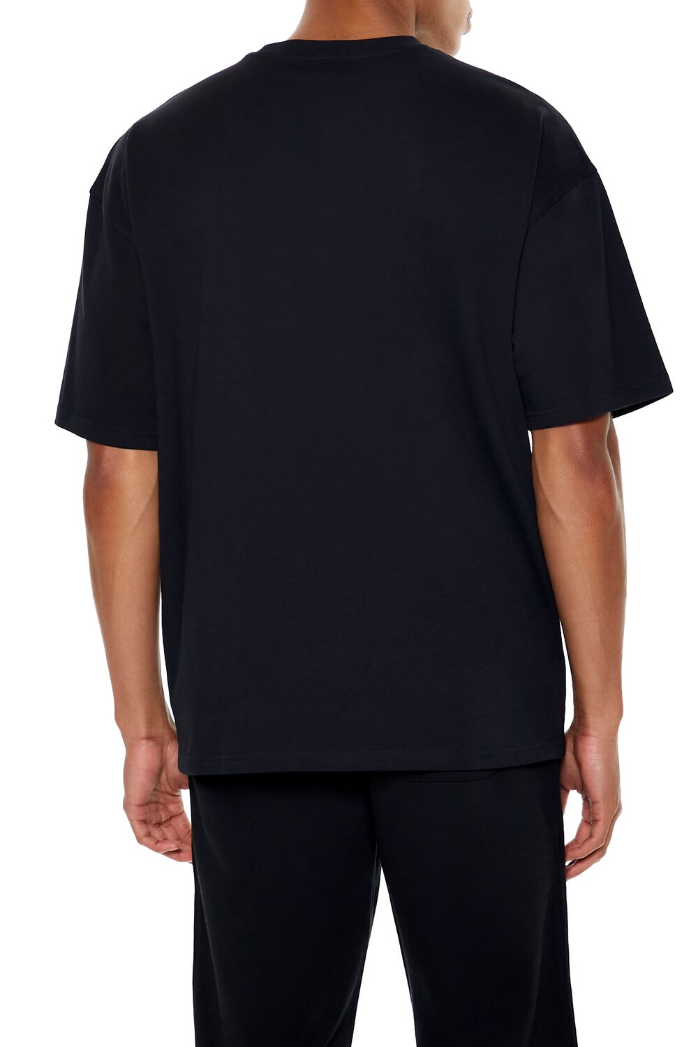 Oversized Cotton Crew Tee | Forever 21 Men