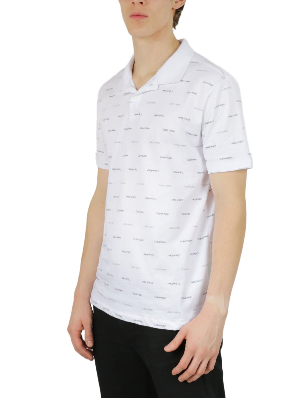 Short Sleeves Allover Print Polo | Forever 21 Men