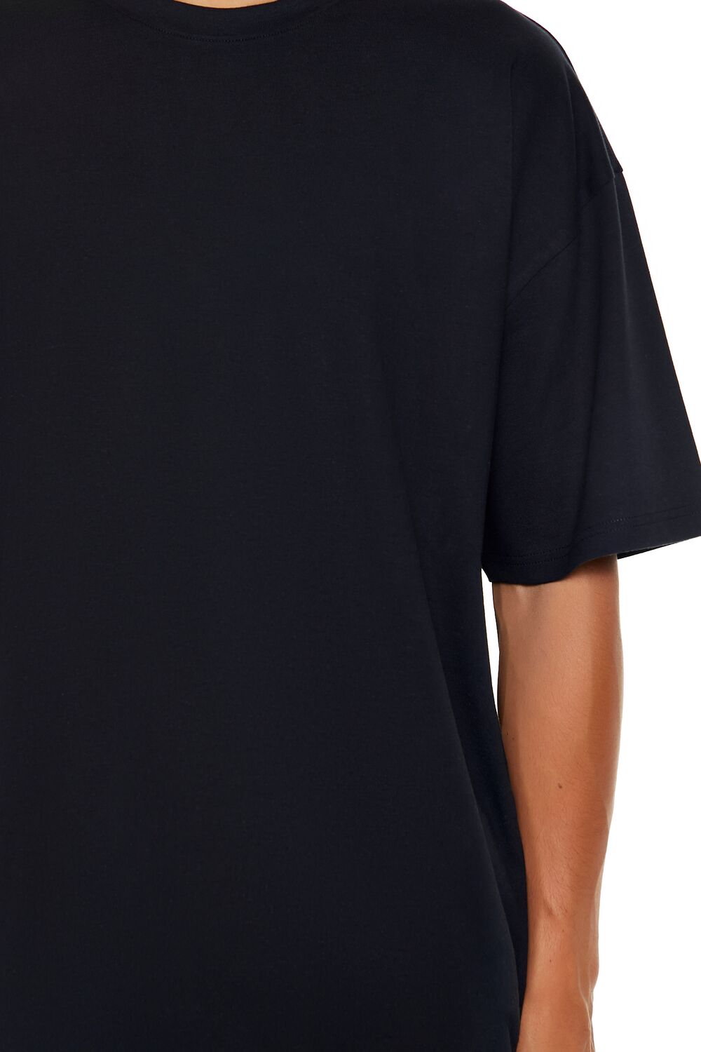 Cotton Crew High-Low Hem Tee | Forever 21 Men