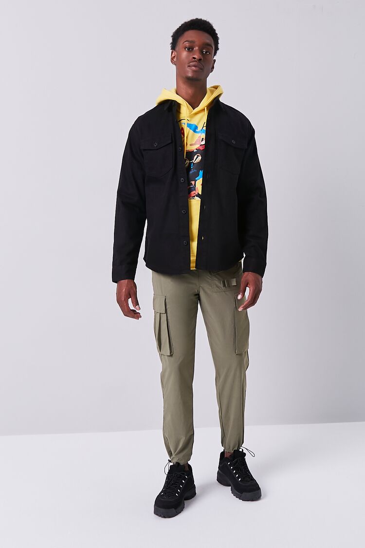 Long Sleeve Dual-Pocket Shirt | Forever 21 Men