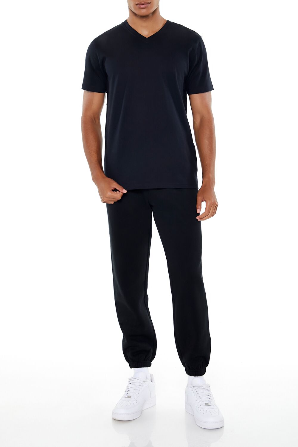 Basic Cotton V-Neck Tee | Forever 21 Men