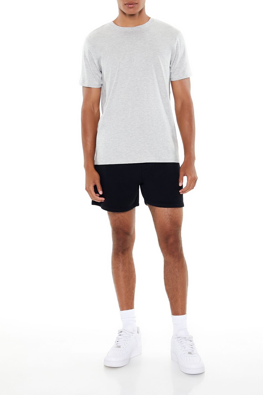 Cotton-Blend Crew Tee | Forever 21 Men