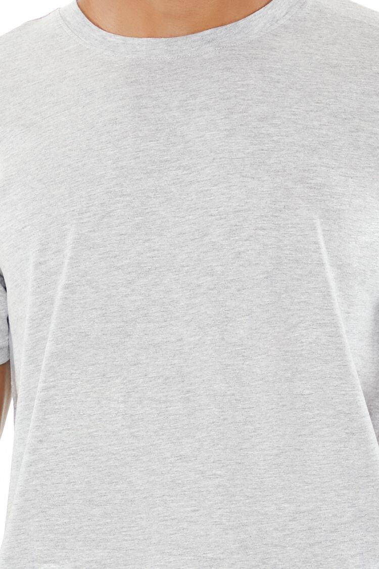 Cotton-Blend Crew Tee | Forever 21 Men