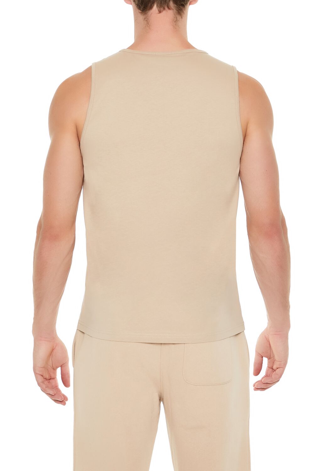 Basic Cotton Scoop Tank Top | Forever 21 Men