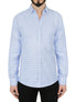 Men's Regular Shirt Blue Check Design 2 | Forever 21 Men