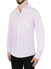 Solid Pink Dress Shirt | Forever 21 Men