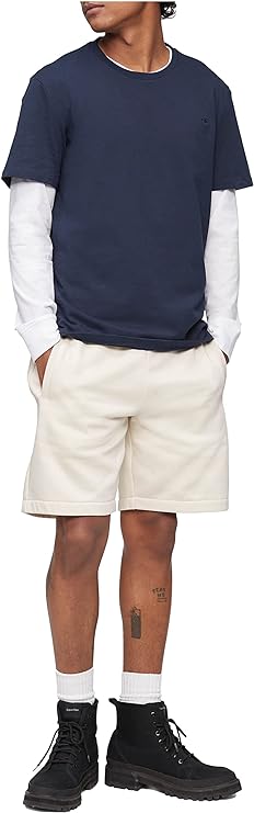 Short Sleeves Smooth Cotton Solid Crewneck Tee | Forever 21 Men