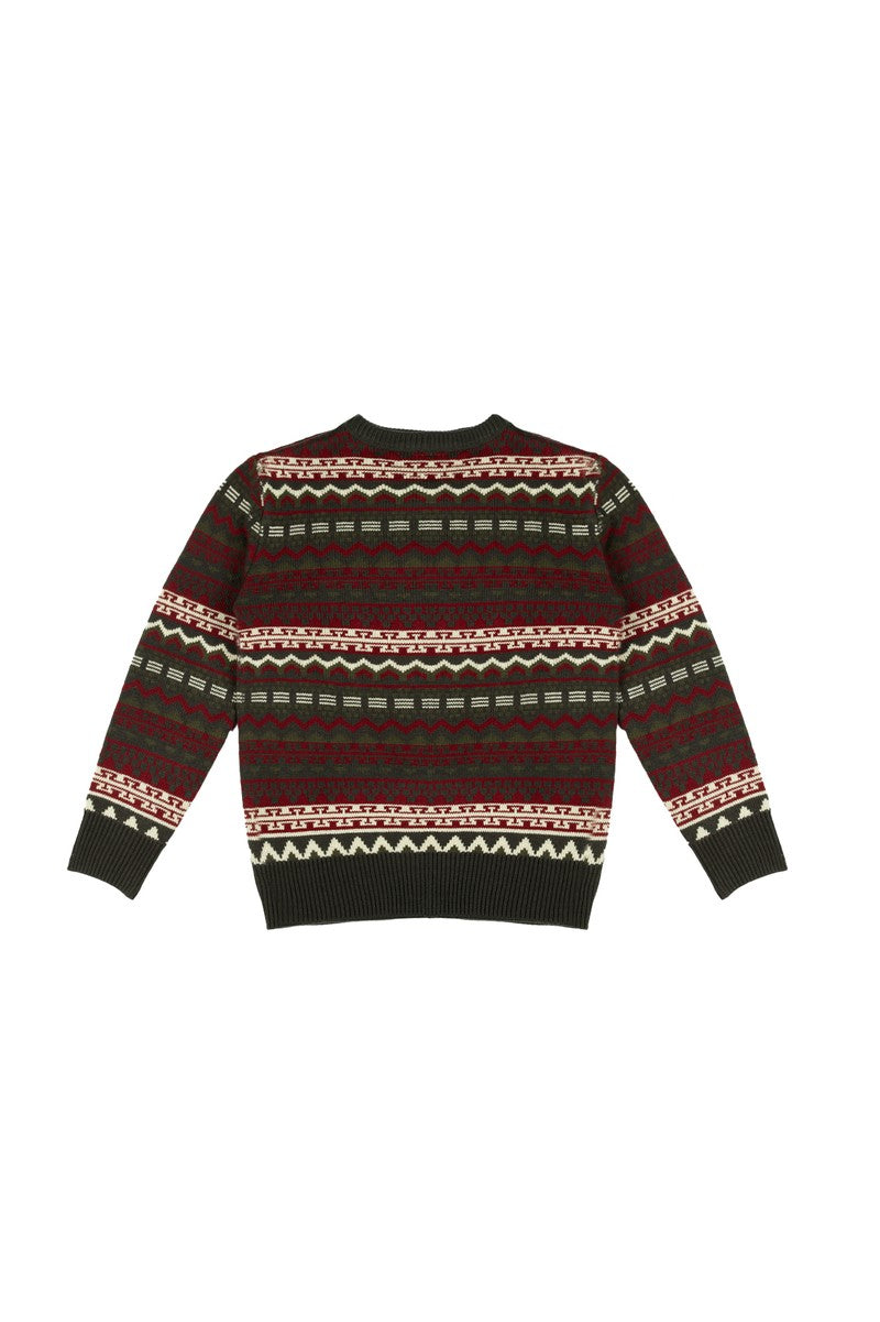 Holiday Fair Isle Striped Sweater | Forever 21 Men