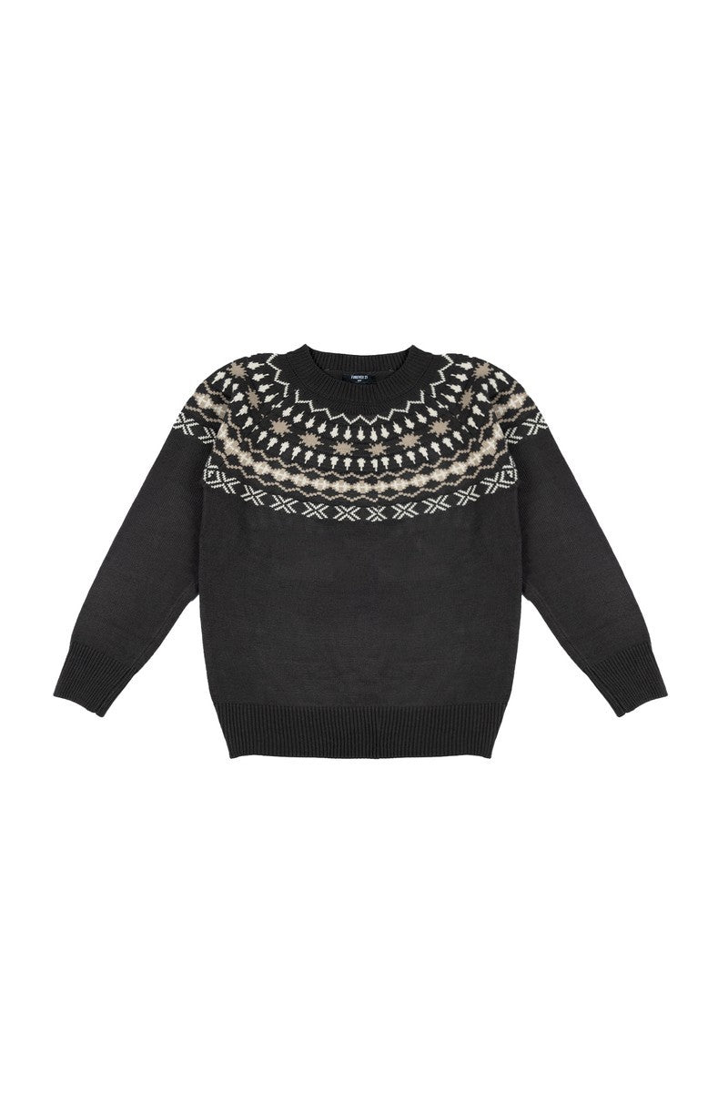 Fair Isle Yoke Sweater | Forever 21 Men