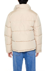 Quilted Funnel-Neck Puffer Jacket | Forever 21 Men