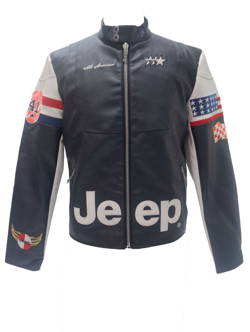 Men's Jeep® Moto Jacket | Forever 21 Men