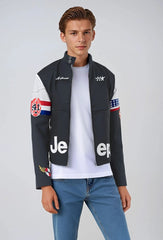 Men's Jeep® Moto Jacket | Forever 21 Men