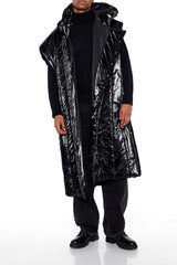 Hooded Longline Puffer Vest | Forever 21 Men