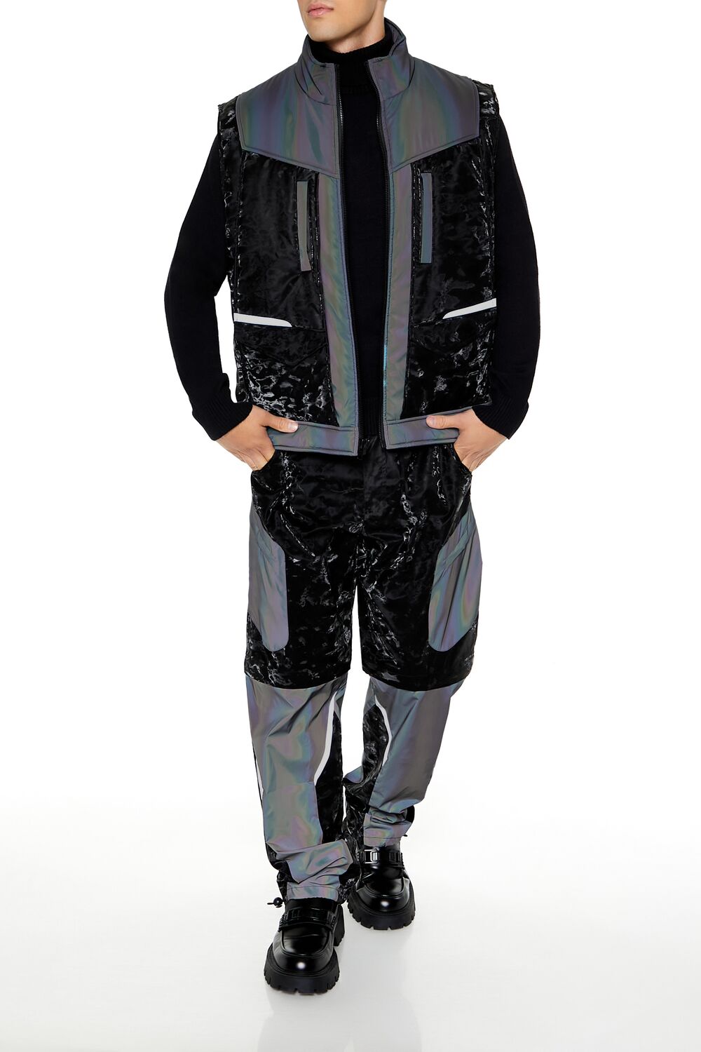 Active Waterproof Reflective Ski Vest | Forever 21 Men
