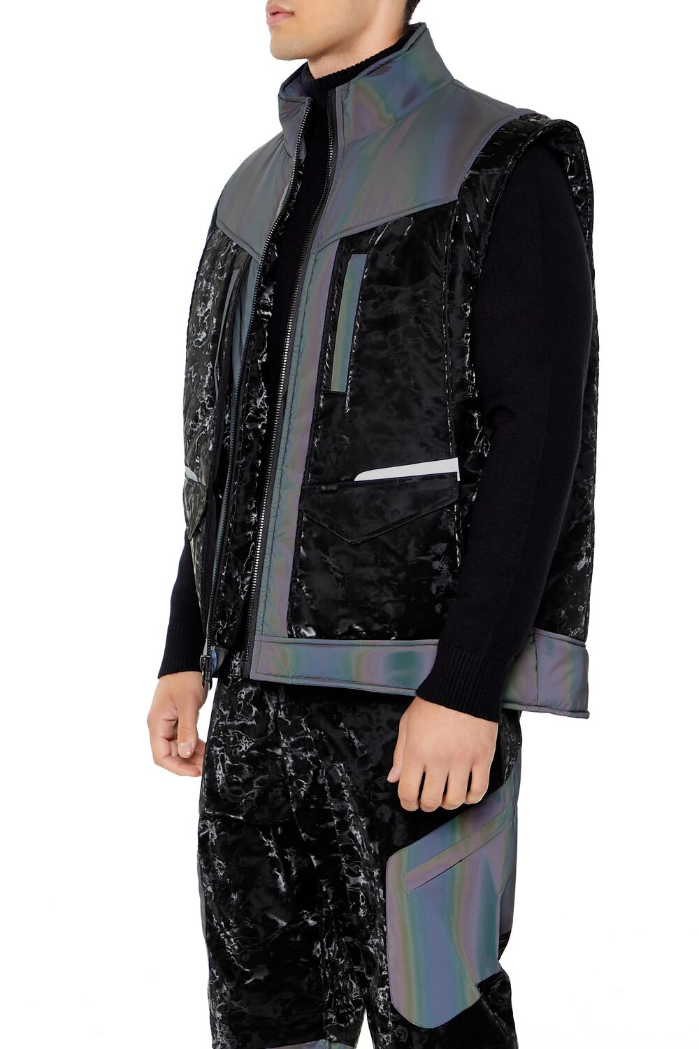 Active Waterproof Reflective Ski Vest | Forever 21 Men