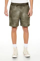 Oil Wash Faux Suede Shorts | Forever 21 Men
