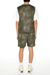 Oil Wash Faux Suede Shorts | Forever 21 Men