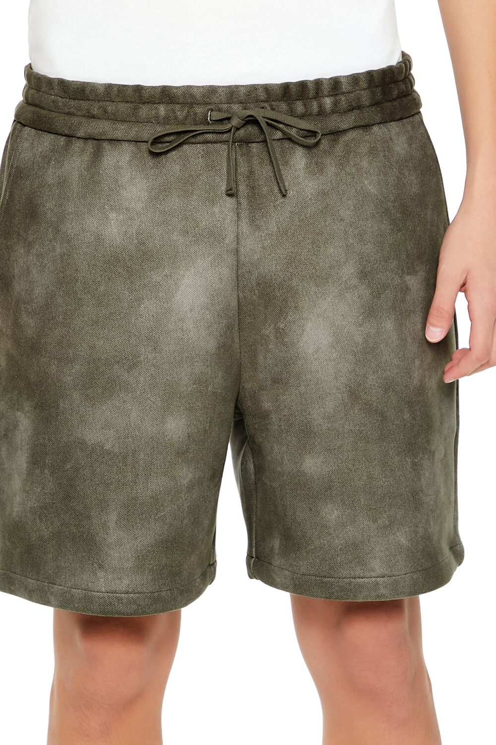 Oil Wash Faux Suede Shorts | Forever 21 Men