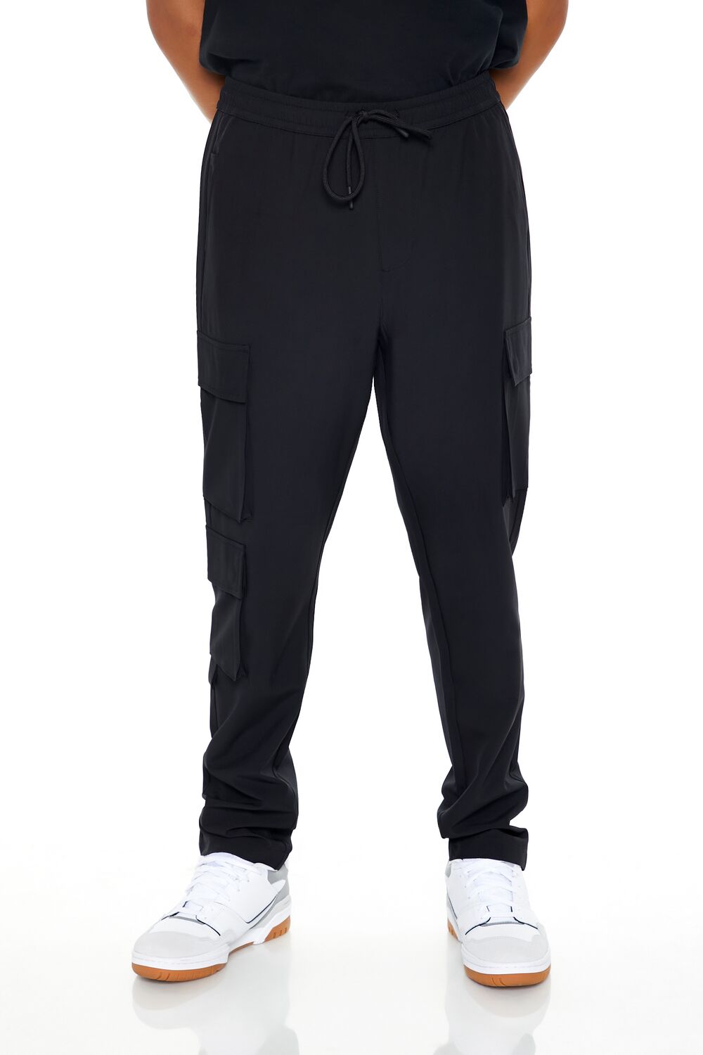 Slim-Fit Drawstring Cargo Joggers | Forever 21 Men