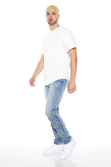 Grommet Cutout Slim-Fit Jeans | Forever 21 Men