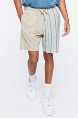 Reworked Striped Drawstring Shorts | Forever 21 Men