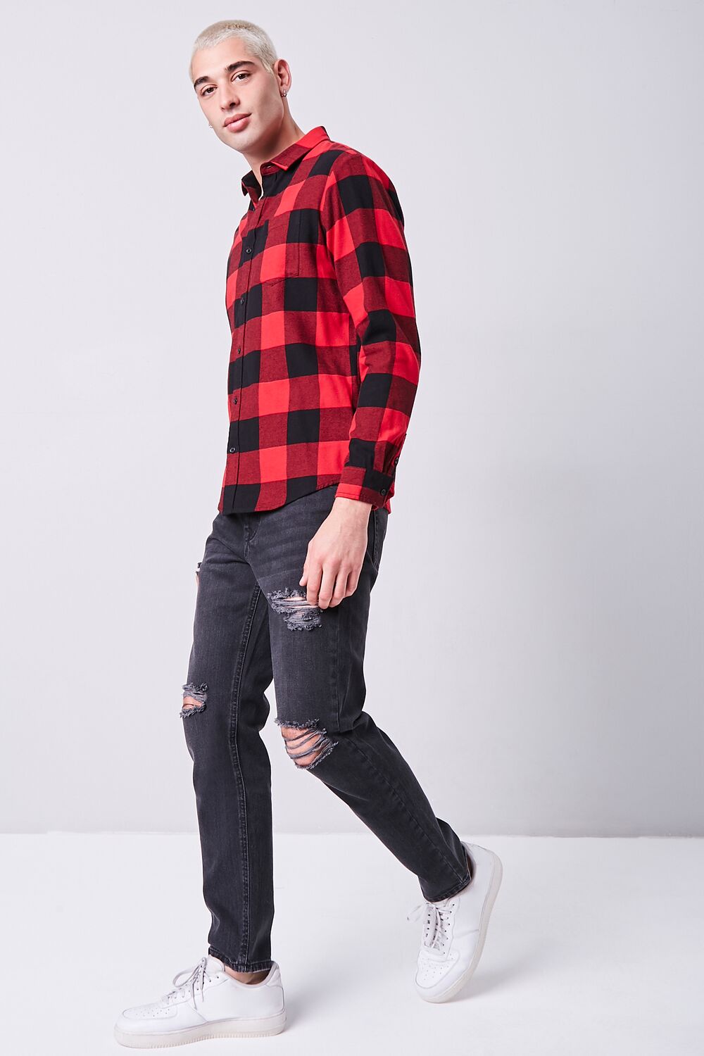 Distressed Straight-Leg Jeans | Forever 21 Men