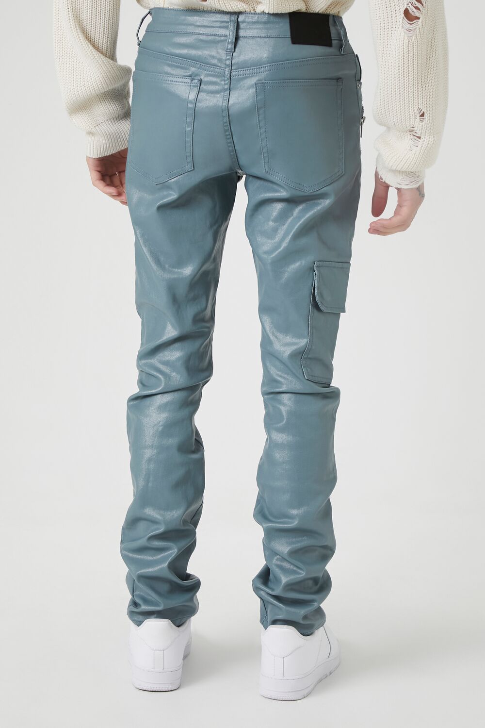 Mid-Rise Cargo Skinny Jeans | Forever 21 Men