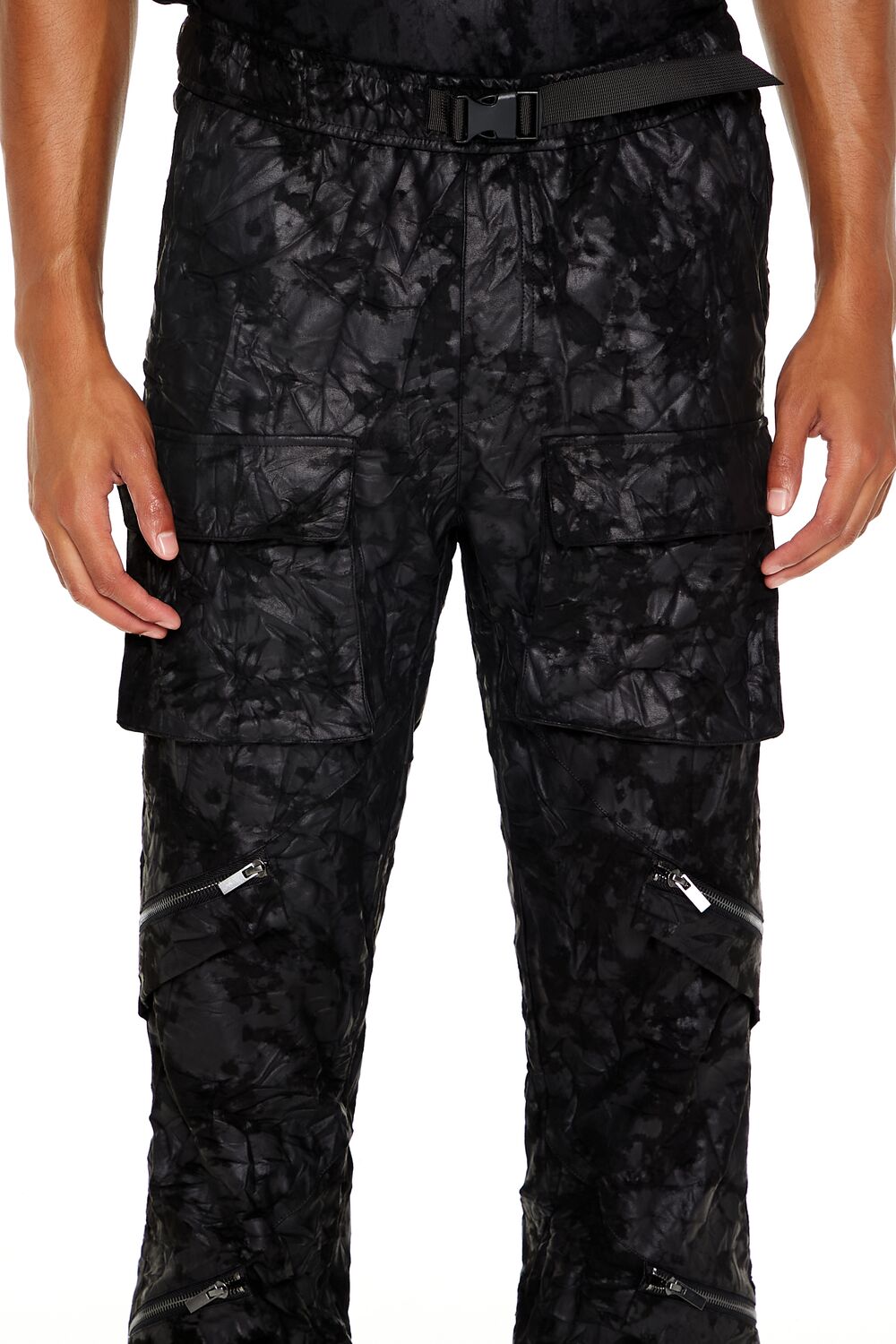 Textured Slim-Fit Mid-Rise Pants | Forever 21 Men